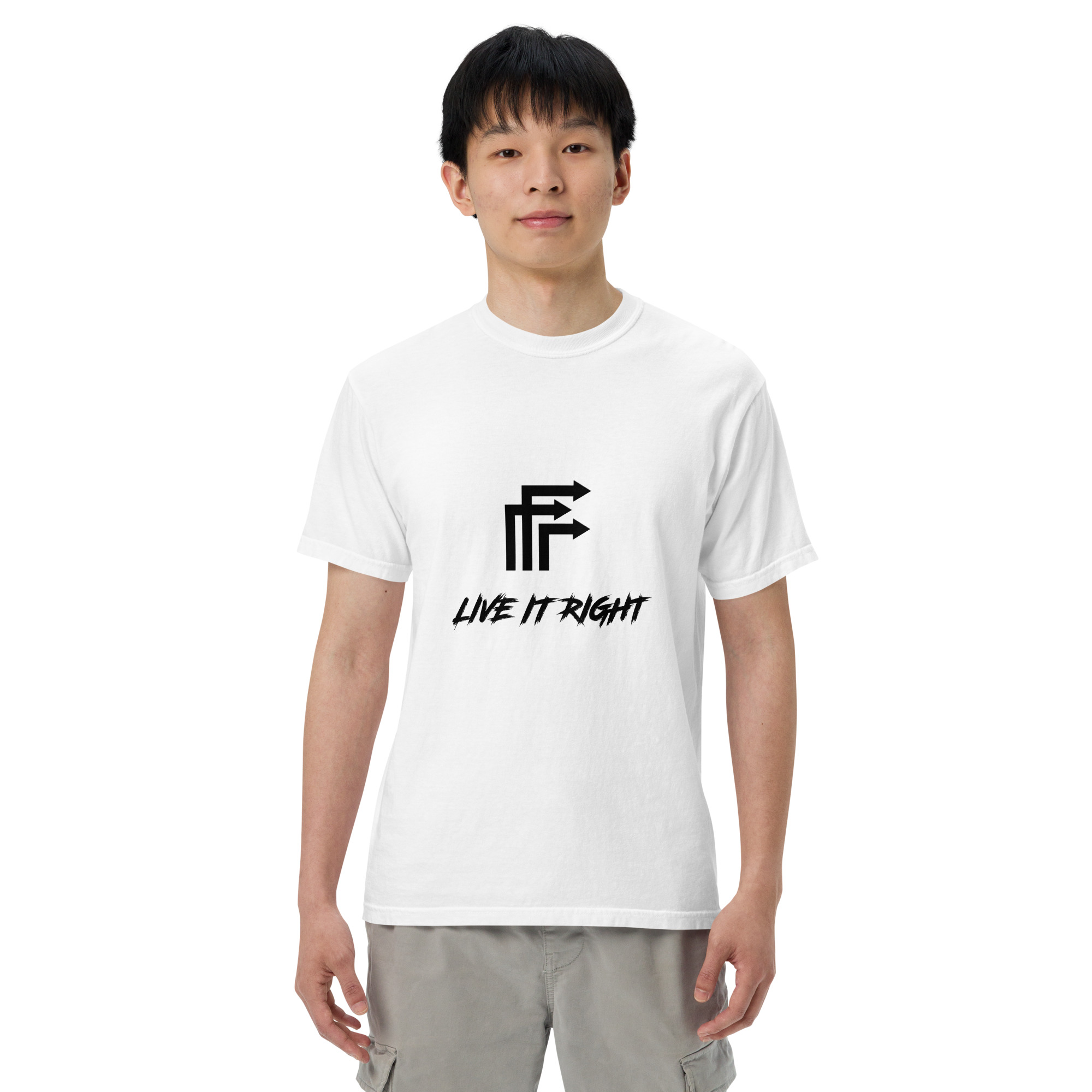 Unisex garment-dyed heavyweight t-shirt
