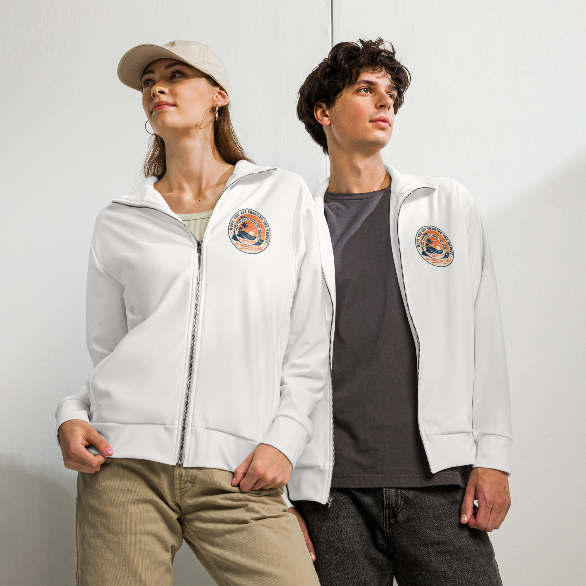 Unisex track jacket