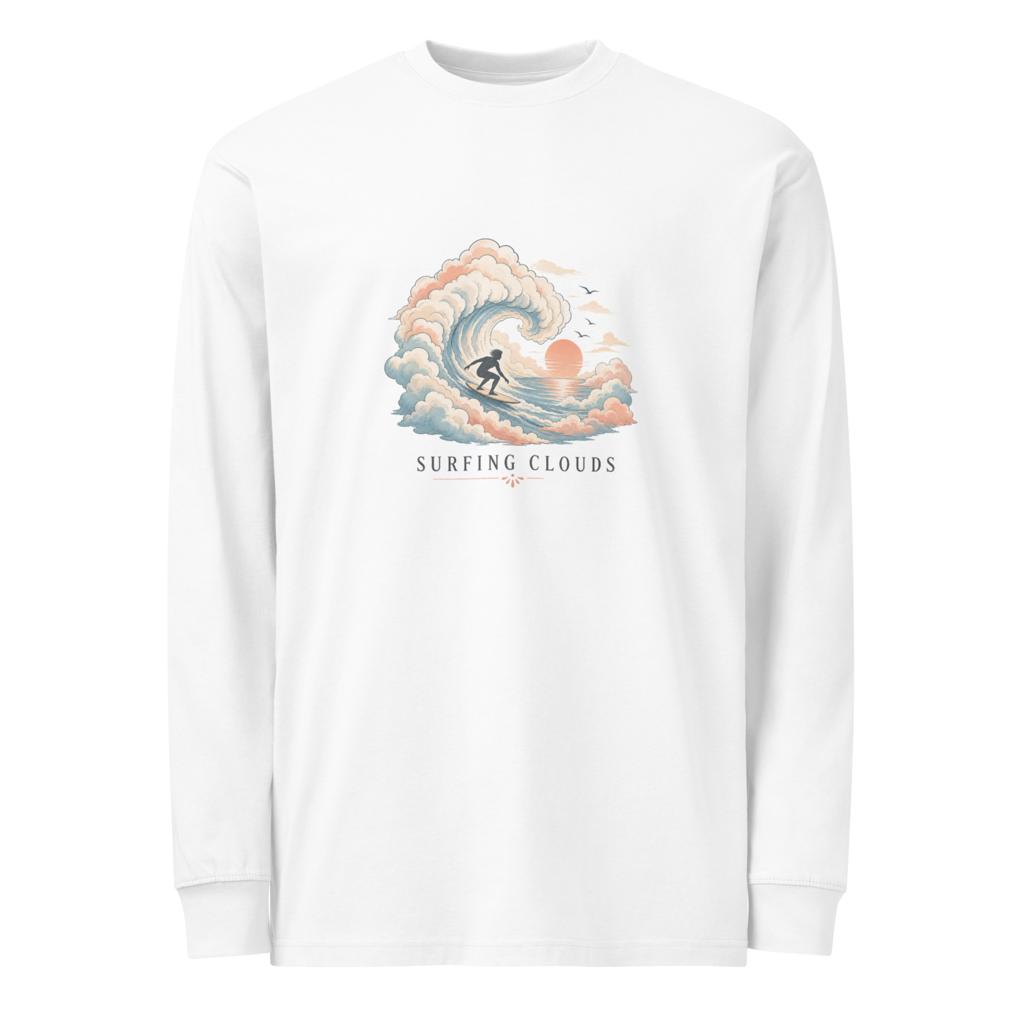 Men's heavyweight long sleeve t-shirt
