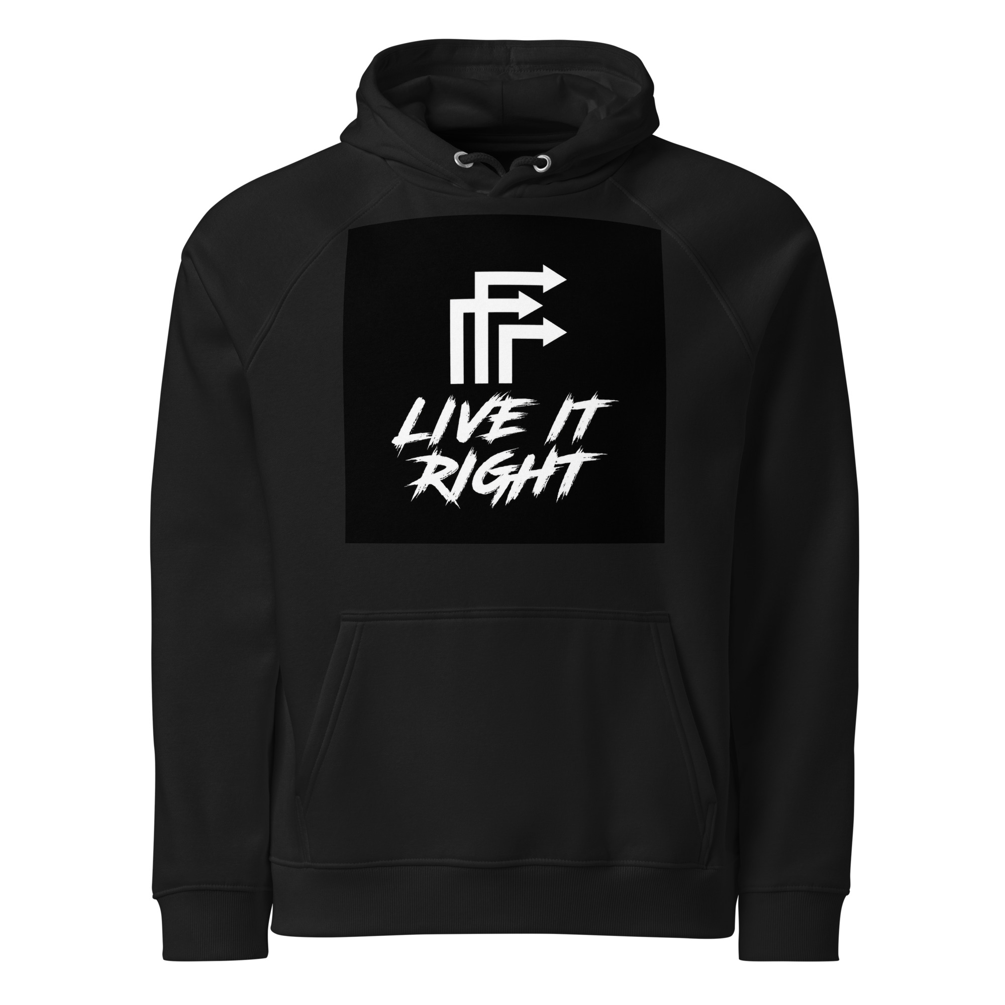 Unisex eco raglan hoodie