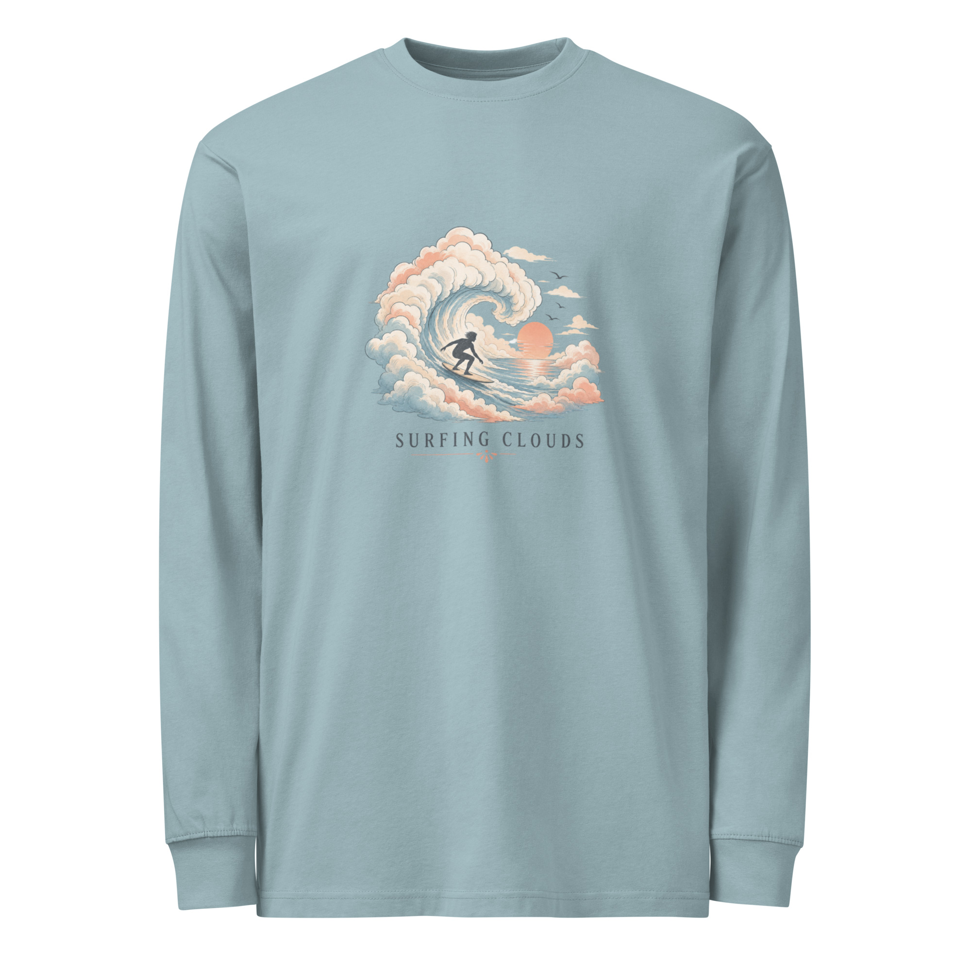 Men's heavyweight long sleeve t-shirt