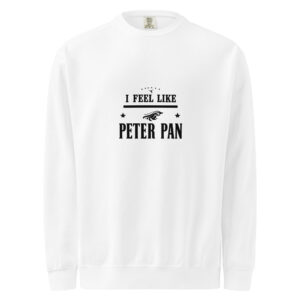 Unisex garment-dyed sweatshirt
