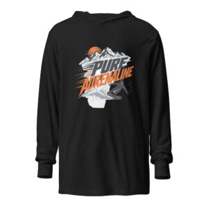 Hooded long-sleeve tee